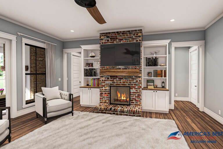Modern Farmhouse House Plan #4534-00044 Additional Photo