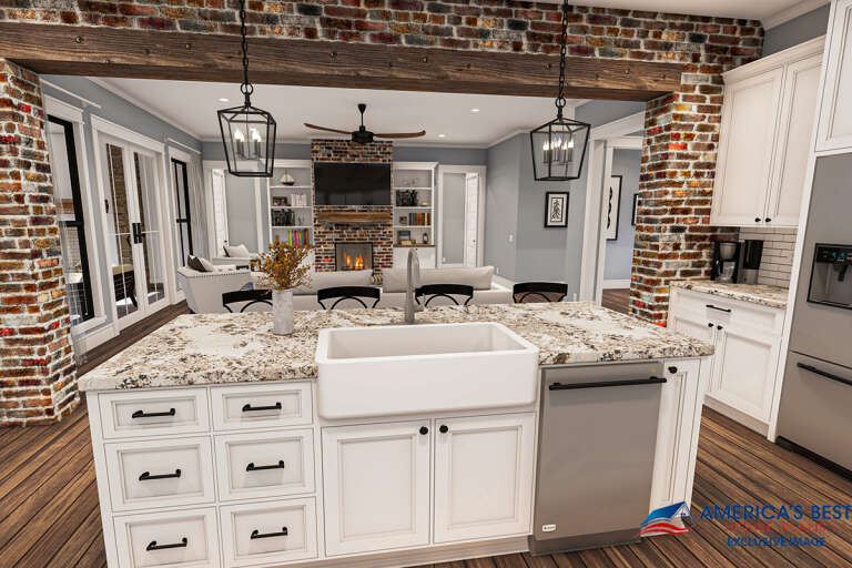 Modern Farmhouse House Plan #4534-00044 Additional Photo