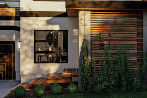 Modern House Plan #963-00472 Elevation Photo