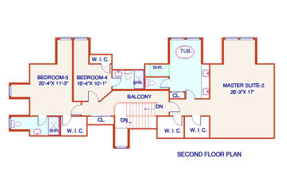 House Plan House Plan #25066 Drawing 2