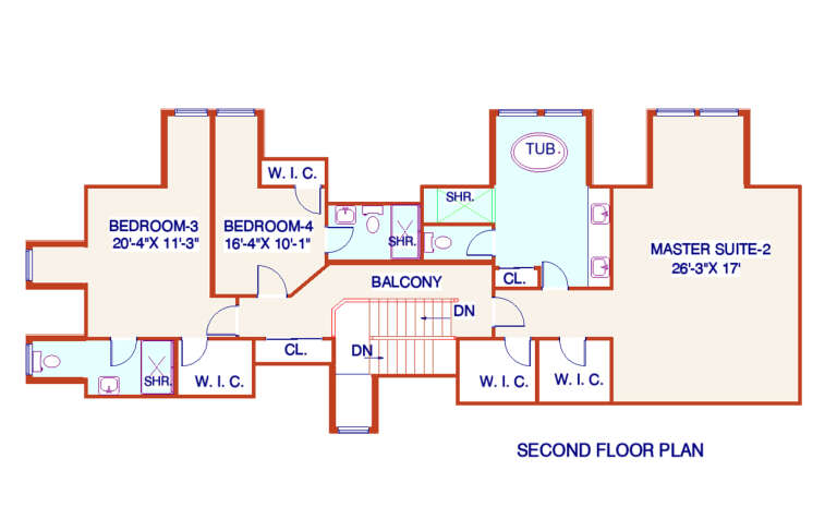 House Plan House Plan #25066 Drawing 2
