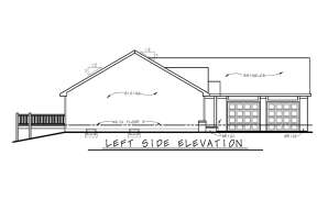 Traditional House Plan #402-01678 Elevation Photo