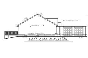 Traditional House Plan #402-01678 Elevation Photo