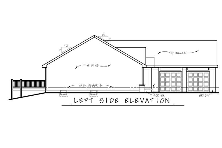 Traditional House Plan #402-01678 Elevation Photo