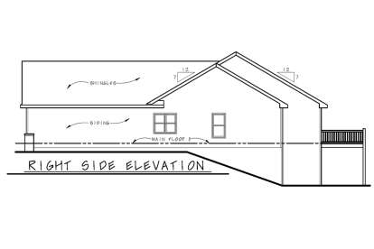 Traditional House Plan #402-01678 Elevation Photo