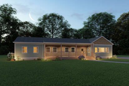 Country House Plan #1026-00001 Elevation Photo