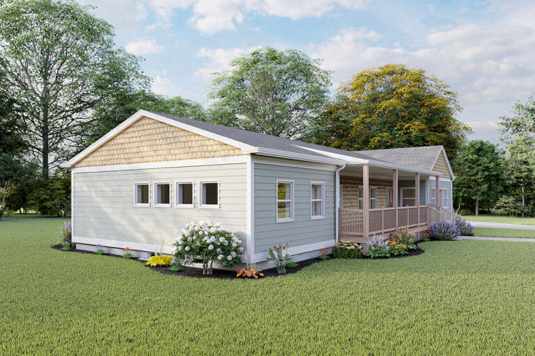 Country House Plan #1026-00001 Elevation Photo