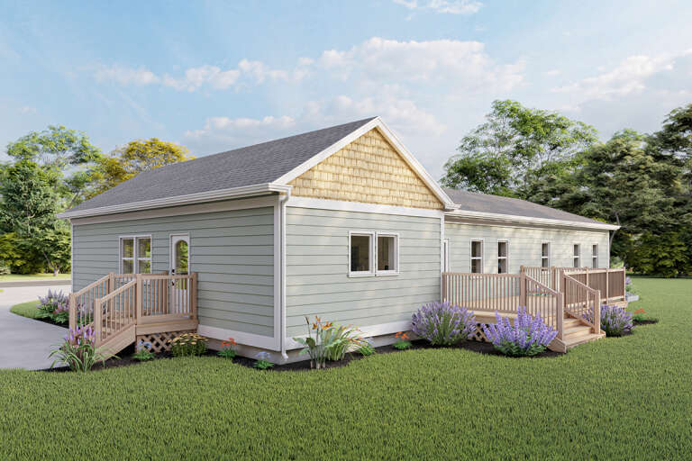 Country House Plan #1026-00001 Elevation Photo