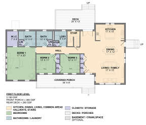 Main Floor for House Plan #1026-00001