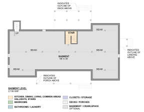 Basement for House Plan #1026-00001