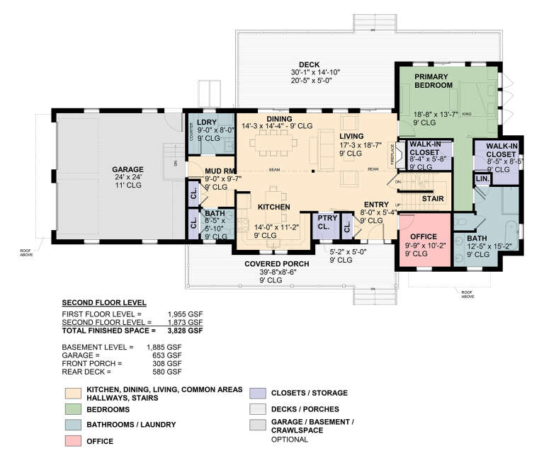 House Plan House Plan #25073 Drawing 1