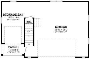 Garage for House Plan #041-00237