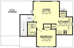 Main Floor for House Plan #041-00237