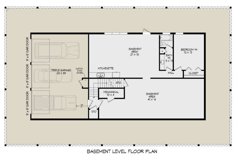 House Plan House Plan #25075 Drawing 2