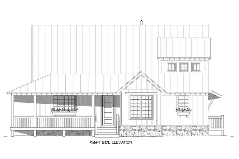 Country House Plan #940-00262 Elevation Photo
