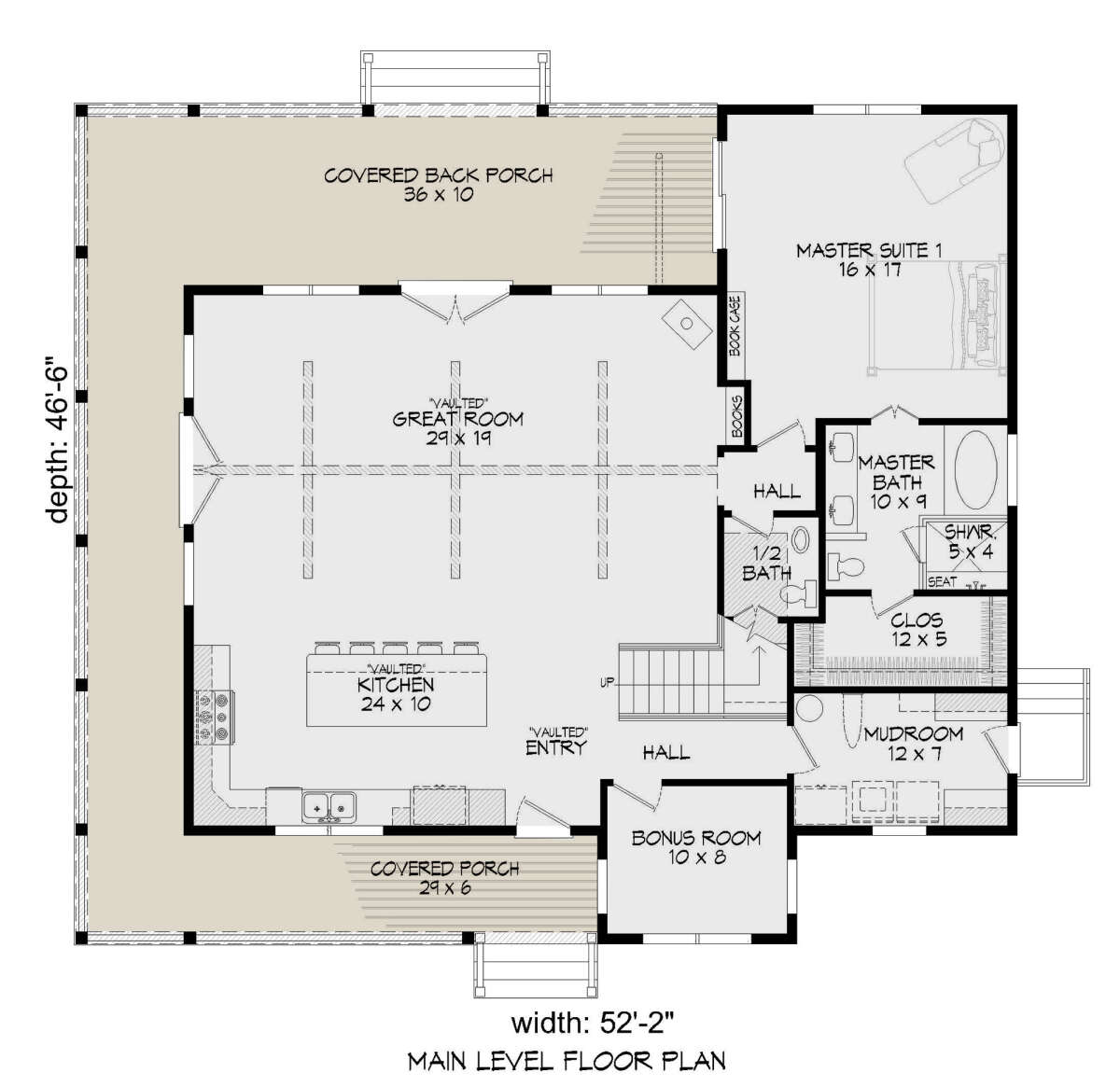 Main Floor for House Plan #940-00262
