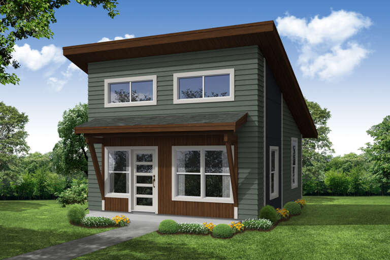 House Plan House Plan #25077 Front Elevation 