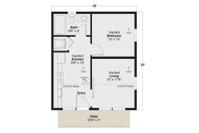 Main Floor for House Plan #035-00880