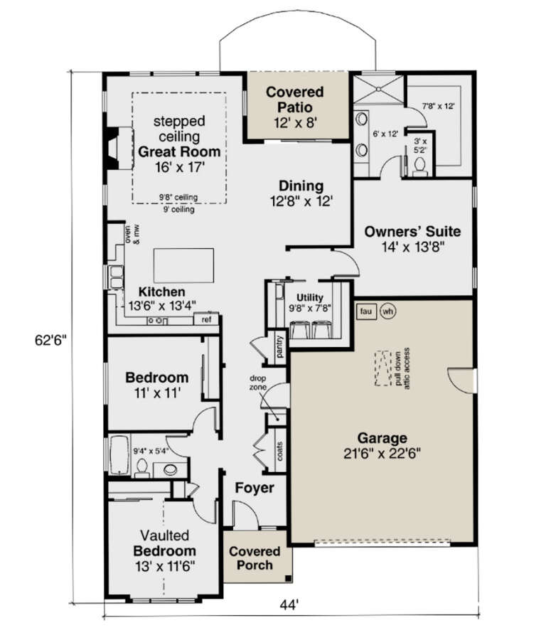 House Plan House Plan #25079 Drawing 1