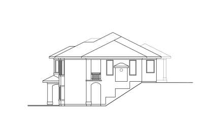 Mediterranean House Plan #035-00883 Elevation Photo