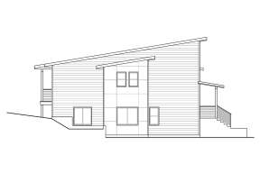 Modern House Plan #035-00885 Elevation Photo