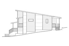 Modern House Plan #035-00885 Elevation Photo