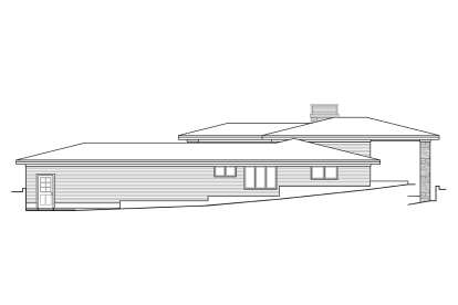 Contemporary House Plan #035-00887 Elevation Photo