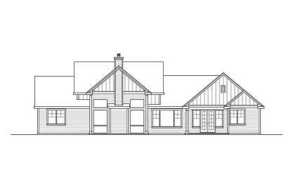 Farmhouse House Plan #035-00889 Elevation Photo