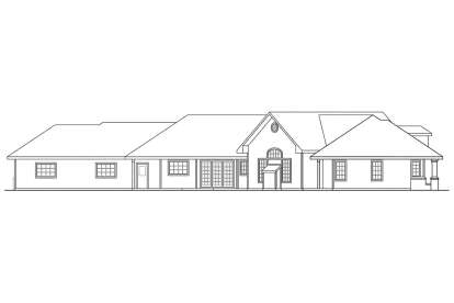 Contemporary House Plan #035-00891 Elevation Photo