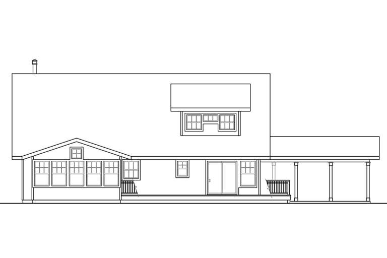 Cottage House Plan #035-00892 Elevation Photo