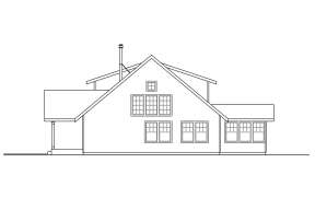Cottage House Plan #035-00892 Elevation Photo
