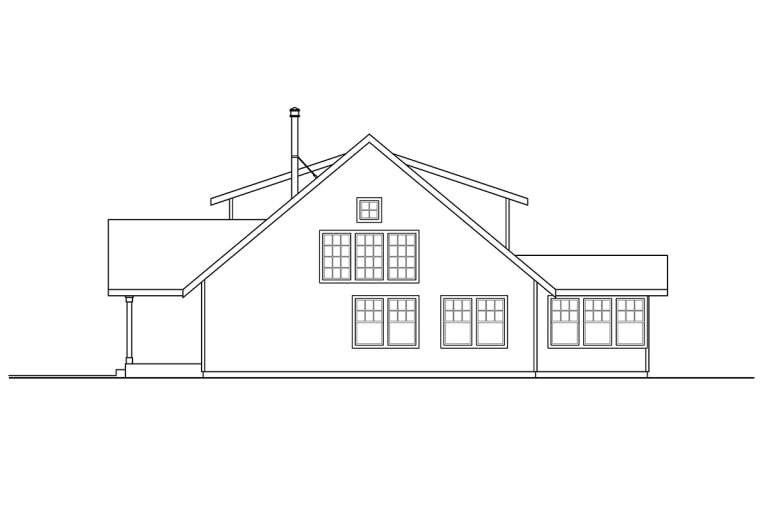 Cottage House Plan #035-00892 Elevation Photo