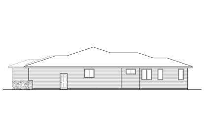 Modern House Plan #035-00893 Elevation Photo