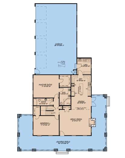 Main Floor for House Plan #8318-00182