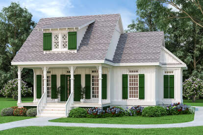 House Plan House Plan #25094 Front Elevation 