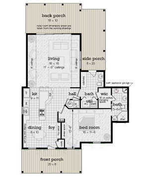 Main Floor for House Plan #048-00277