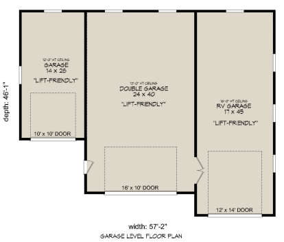 Main Floor for House Plan #940-00264