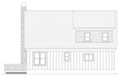 Cabin House Plan #940-00265 Elevation Photo