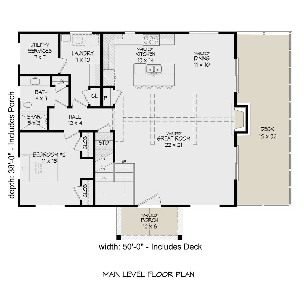 Main Floor for House Plan #940-00265