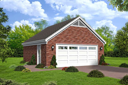 Traditional House Plan #940-00266 Elevation Photo