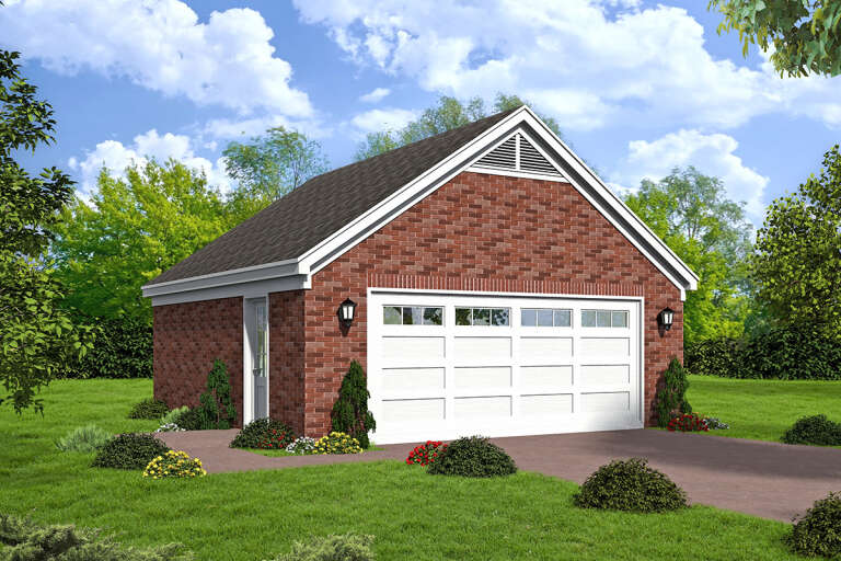 House Plan House Plan #25098 Front Elevation 