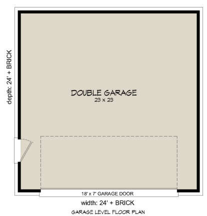 Garage for House Plan #940-00266