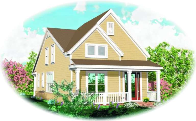 House Plan House Plan #2510 Front Elevation