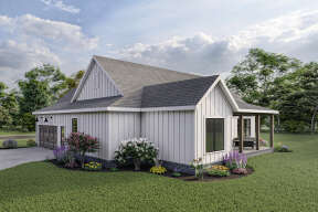 Modern Farmhouse House Plan #009-00299 Elevation Photo
