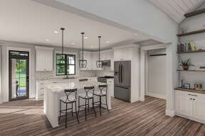 Modern Farmhouse House Plan #009-00299 Additional Photo