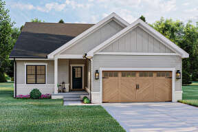 Cottage House Plan #963-00474 Elevation Photo