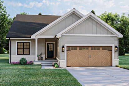 Cottage House Plan #963-00474 Elevation Photo