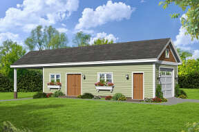 Country House Plan #940-00269 Elevation Photo