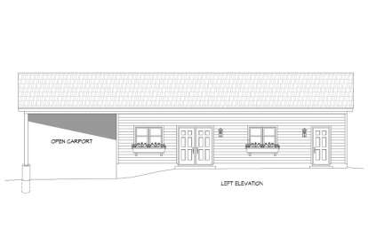 Country House Plan #940-00269 Elevation Photo