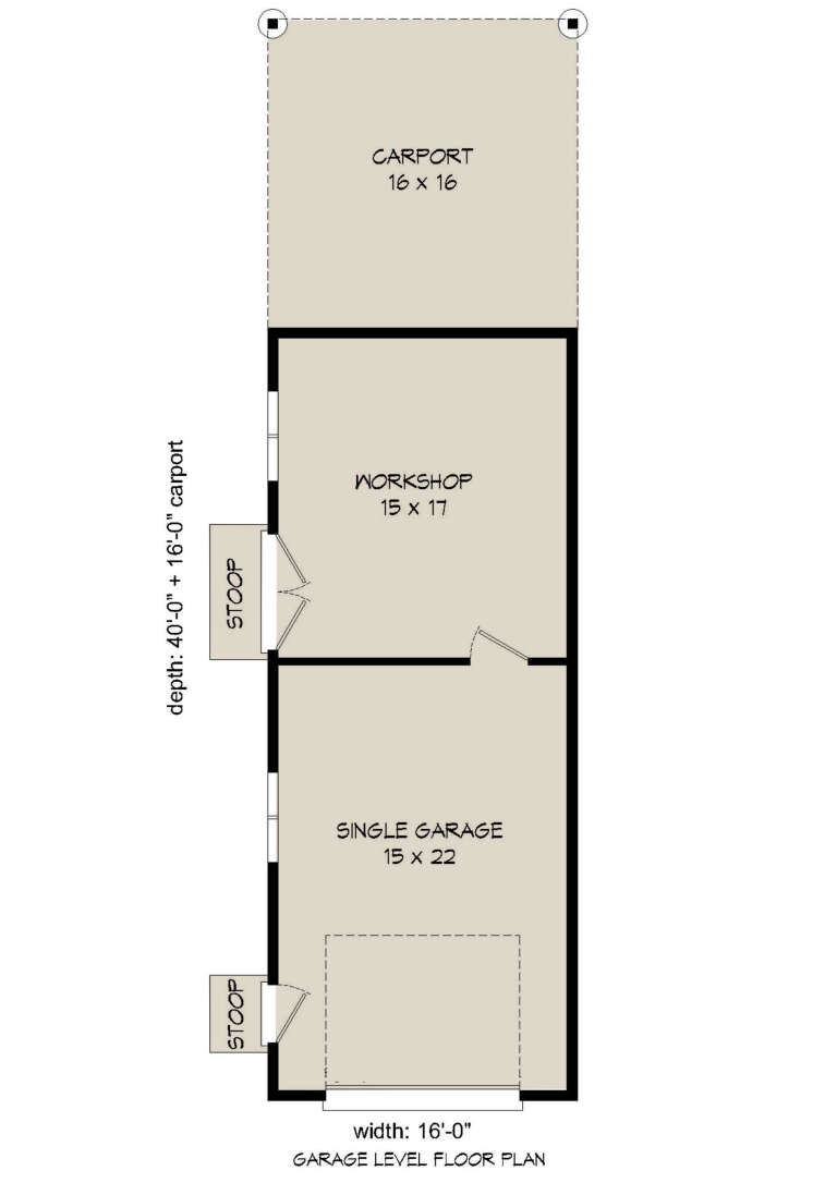 House Plan House Plan #25105 Drawing 1